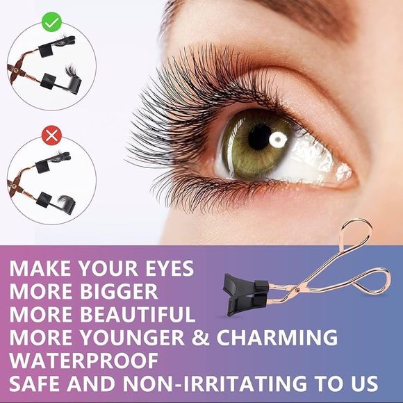 Magnetic Eyelashes,Dual Magnetic Eyelashes without Eyeliner or Glue - Picture 10 of 10